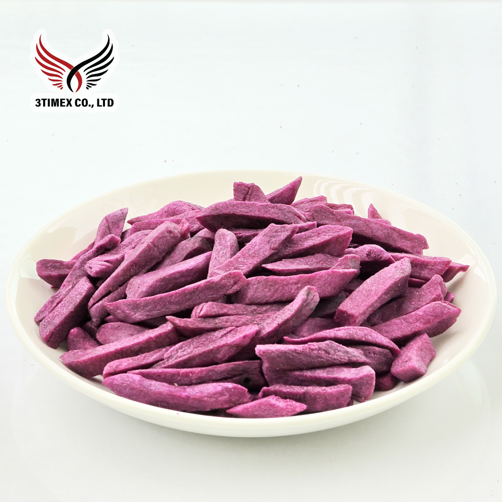 Khoai lang tím sợi sấy giòn xuất khẩu